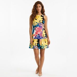 Donna Morgan Multicolor Floral Mini Dress
